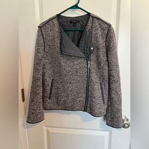 Ann Taylor Gray Women's Blazer Jacket